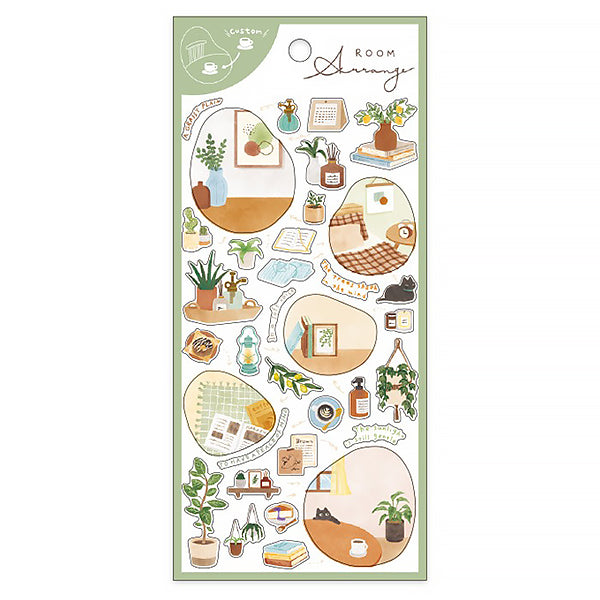 Stickers Room Arrangement - Plant | Moshi Moshi Paris Japan