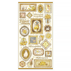 Stickers Night Jupine - Flowers Bloom | Moshi Moshi Papeterie