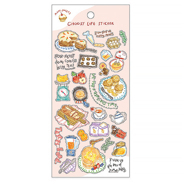 Stickers Choosy Life - Make Lunch | Moshi Moshi Papeterie Kawaii