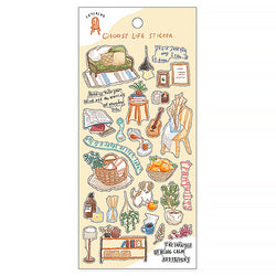 Stickers Choosy Life - Interior | Moshi Moshi Papeterie Kawaii
