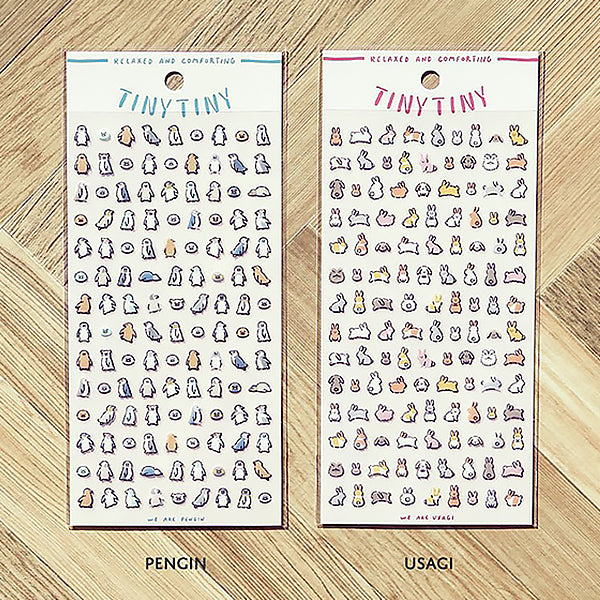 Stickers Tiny Tiny Penguin - Papeterie Kawaii | Moshi Moshi Paris