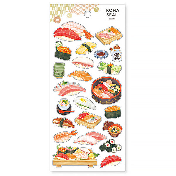 Stickers Irosha Sushi - Papeterie Japonaise | Moshi Moshi Paris