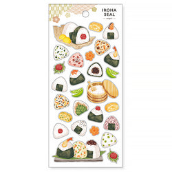 Stickers Irosha Onigiri - Papeterie Japonaise | Moshi Moshi Paris