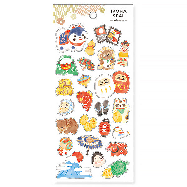 Stickers Irosha Wakomono - Papeterie Japonaise | Moshi Moshi Paris