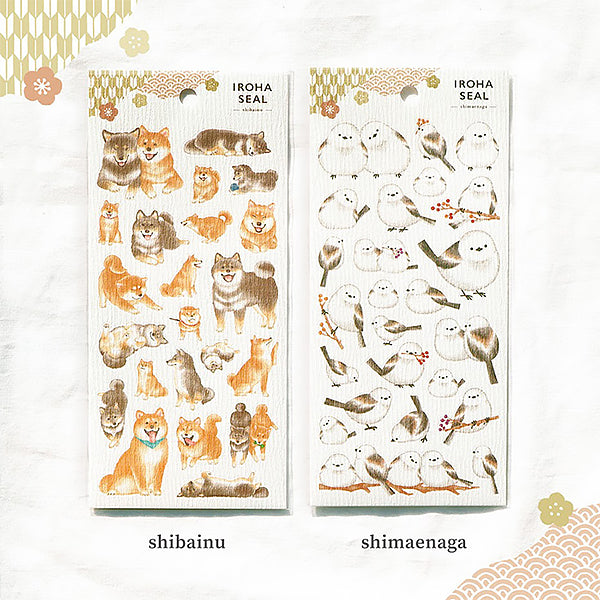 Stickers Irosha Shimaenaga - Papeterie Japonaise | Moshi Moshi Paris