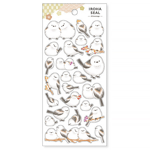 Stickers Irosha Shimaenaga - Papeterie Japonaise | Moshi Moshi Paris