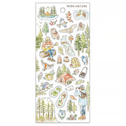 Stickers With Nature - Bird Watching | Moshi Mosh Papeterie Japonaise
