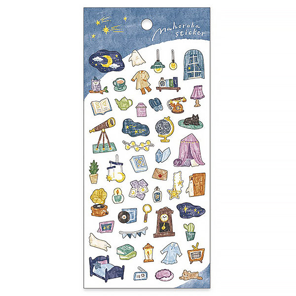 Stickers Japonais - Mahoroba Bedroom | Moshi Moshi Papeterie 