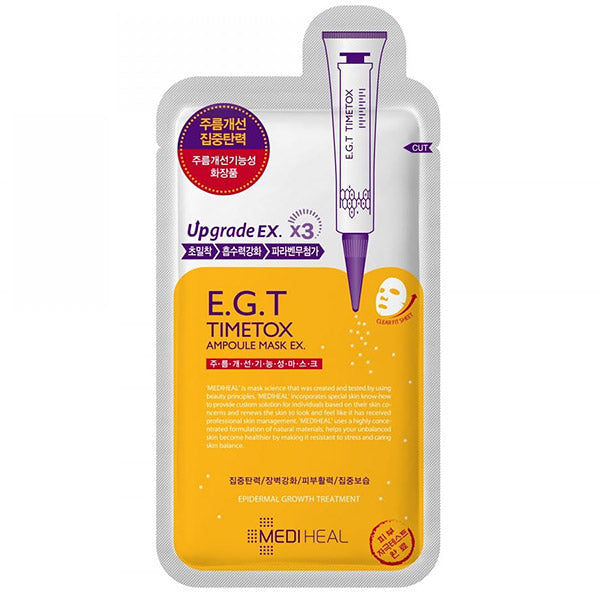 Masque Mediheal - E.G.T Timetox Ampoule | Moshi Moshi Soin Coréen
