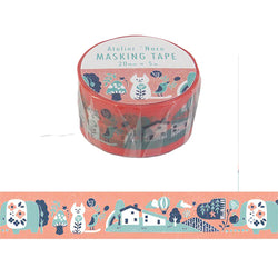 Washi Tape Atelier Naco - Cat Flower