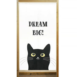 Noren Black Cat - Dream Big | Moshi Moshi Paris