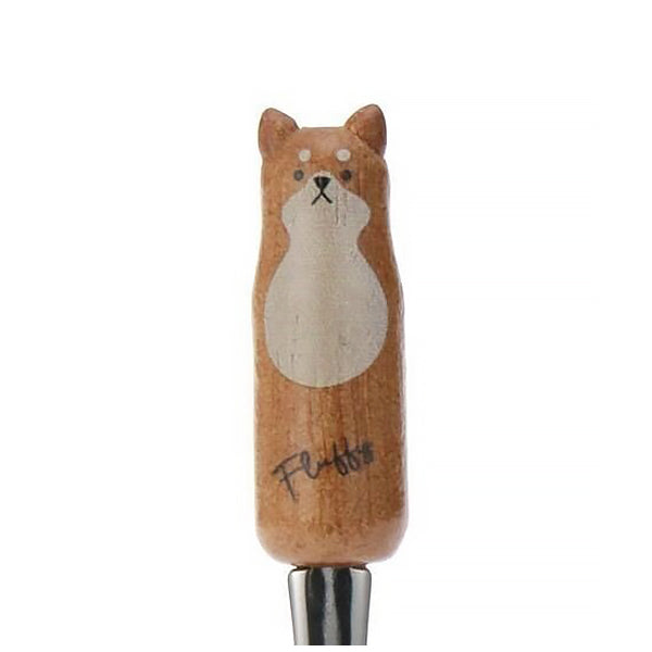 Cuillère Fluffy Shiba - Made in Japan | Moshi Moshi Paris Boutique