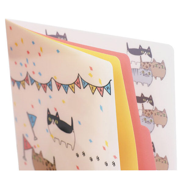 Porte Document Intercalaire Chat Neko - Kawaii | Moshi Moshi Paris