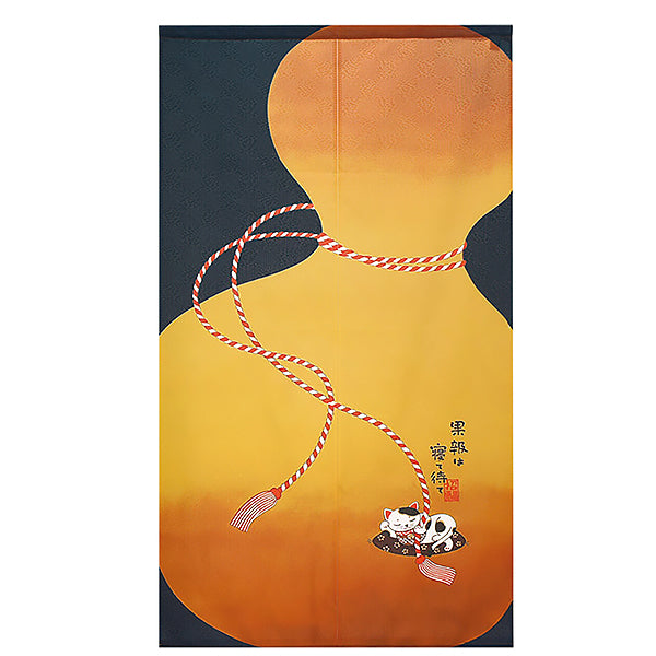 Noren Maneki Neko Good Fortunes, 85x150cm