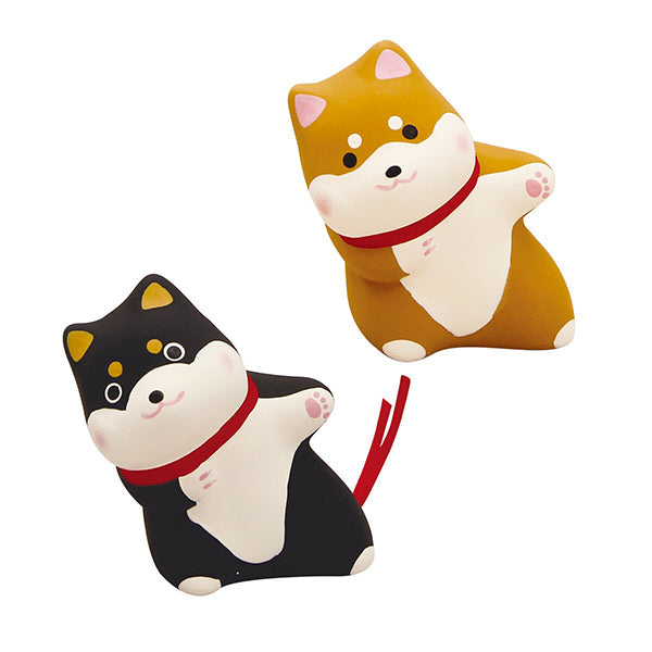Figurine Shiba - Omikuji Fukusai | Moshi Moshi Paris Japan