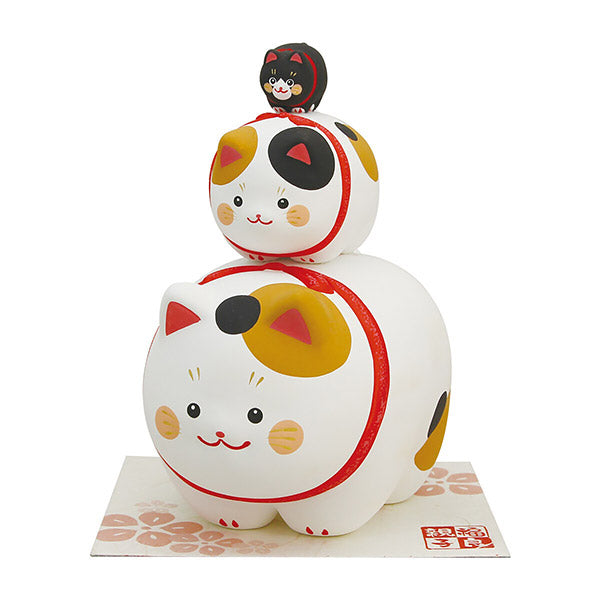 Figurine Chat Maneki Neko - Lovely Family (XL) | Moshi Moshi Paris