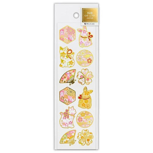 Stickers Seal - Lucky Cat | Moshi Moshi Papeterie Japonaise Paris