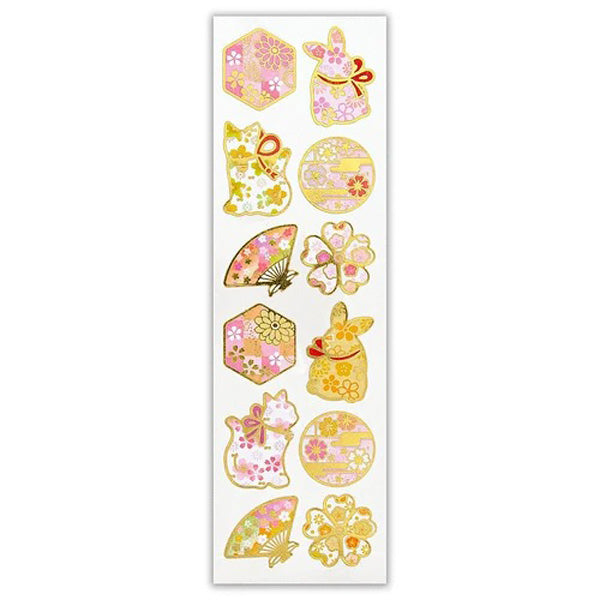 Stickers Seal - Lucky Cat | Moshi Moshi Papeterie Japonaise Paris