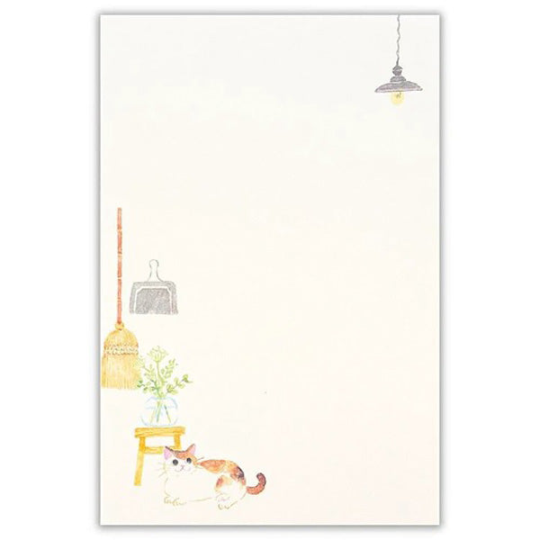 Carnet Papier Lettre Chat - Papeterie Kawaii | Moshi Moshi Paris