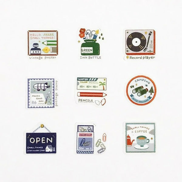 Stickers Box Japonais Eric - Writting | Moshi Moshi Bullet Journal