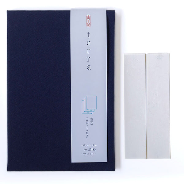 Carnet Yuzen Stampbook - Terra 03 | Moshi Moshi Papeterie 