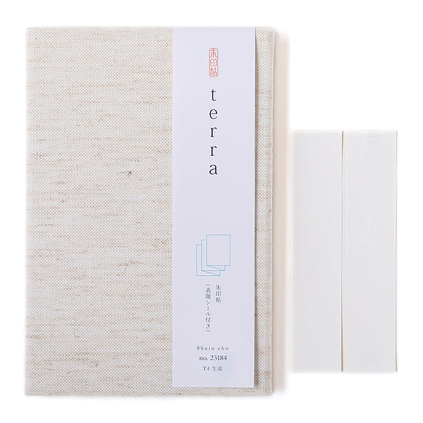 Carnet Yuzen Stampbook - Terra 04 | Moshi Moshi Papeterie 