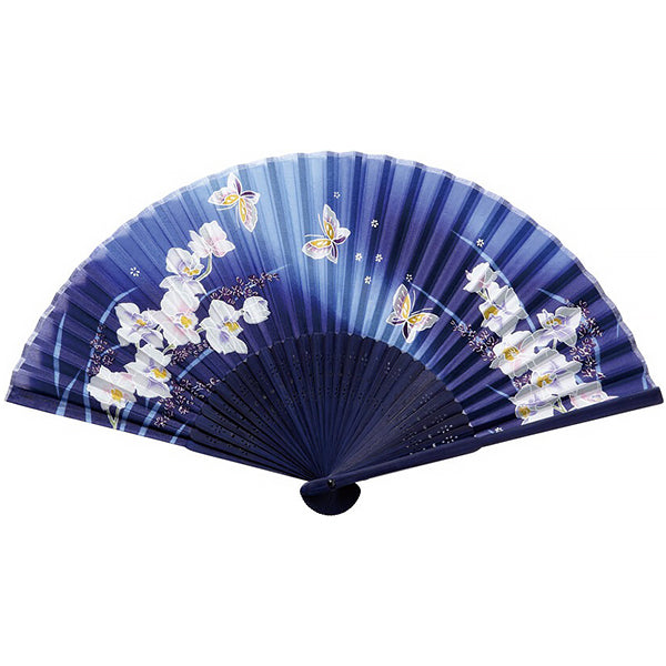 Eventail Japonais - Orchidée | Moshi Moshi Paris Boutique