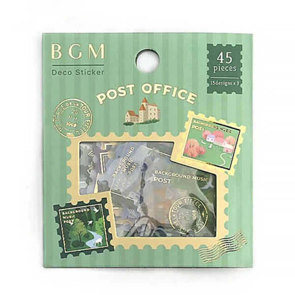 Stickers Box Post Office - Scenery | Moshi Moshi Bullet Journal