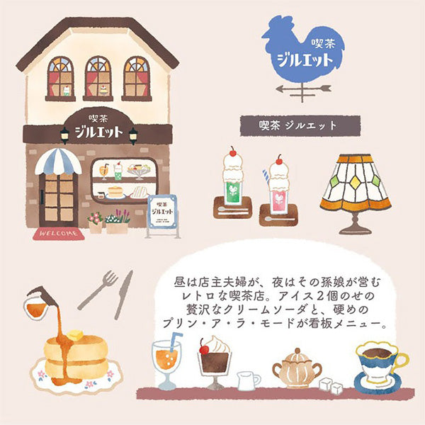 Masking Tape Kotorimachi - Coffee Shop | Moshi Moshi Papeterie 