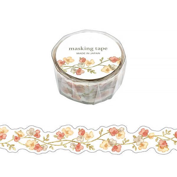 Washi Tape Flower Orange - Papeterie Kawaii | Moshi Moshi Paris Japan