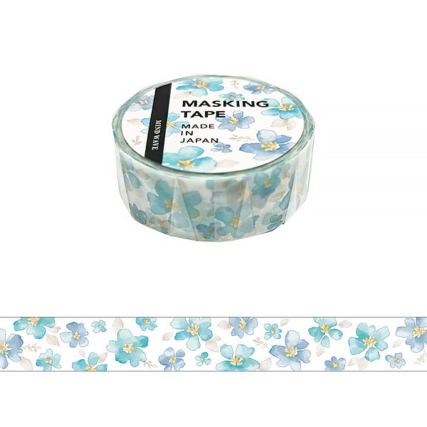 Washi Tape Flower Watercolor - Japan | Moshi Moshi Papeterie Paris