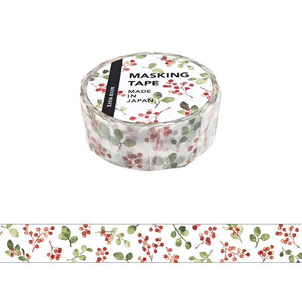 Washi Tape Flower Watercolor - Japan | Moshi Moshi Papeterie Paris