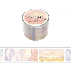 Clear Tape Landscape Akane - Papeterie Japonaise | Moshi Moshi 