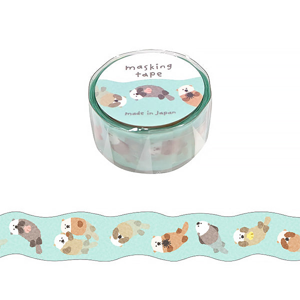 Washi Tape Loutre - Papeterie Kawaii | Moshi Moshi Paris Japan