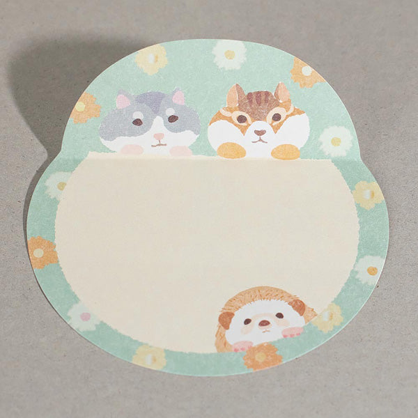 Mémo Marque Page Pyokocco - Ecureuil | Moshi Moshi Papeterie Kawaii