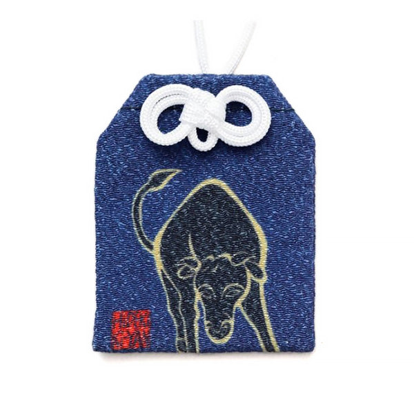 Omamori Porte Bonheur Japonais - Zodiaque Buffle | Moshi Moshi Paris
