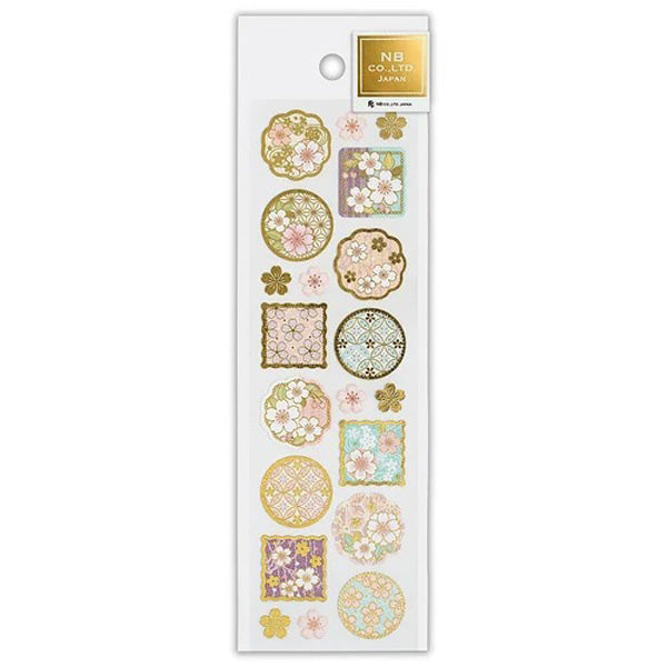 Stickers Seal - Usuka Cherry Blossom | Moshi Moshi Papeterie Kawaii