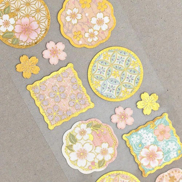 Stickers Seal - Usuka Cherry Blossom | Moshi Moshi Papeterie Kawaii