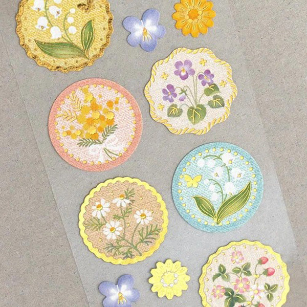 Stickers Seal Planton - Papeterie Kawaii Japonaise | Moshi Moshi 