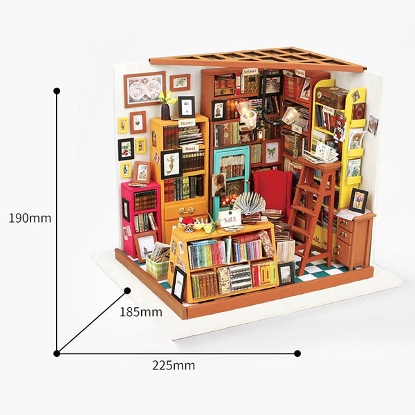 Rolife Sam's Study - Maison Miniature | Moshi Moshi Paris 