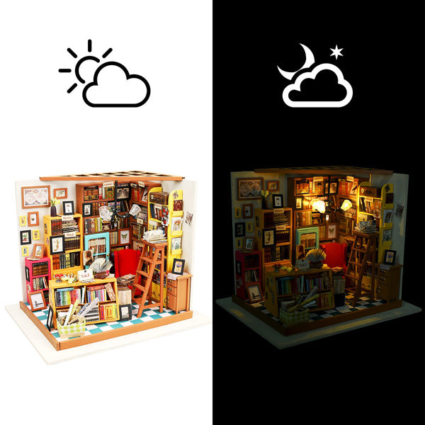 Rolife Sam's Study - Maison Miniature | Moshi Moshi Paris 