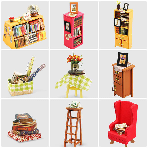 Rolife Sam's Study - Maison Miniature | Moshi Moshi Paris 