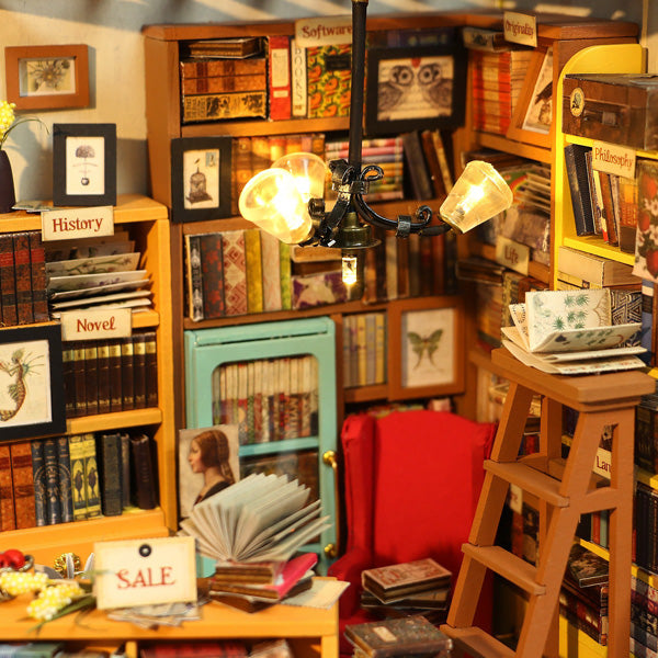 Rolife Sam's Study - Maison Miniature | Moshi Moshi Paris 