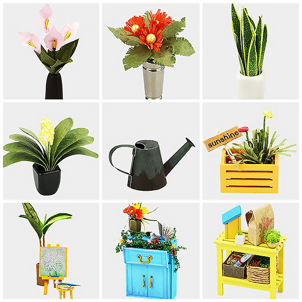 Rolife Cathy's Flower House - Maison Miniature | Moshi Moshi Paris