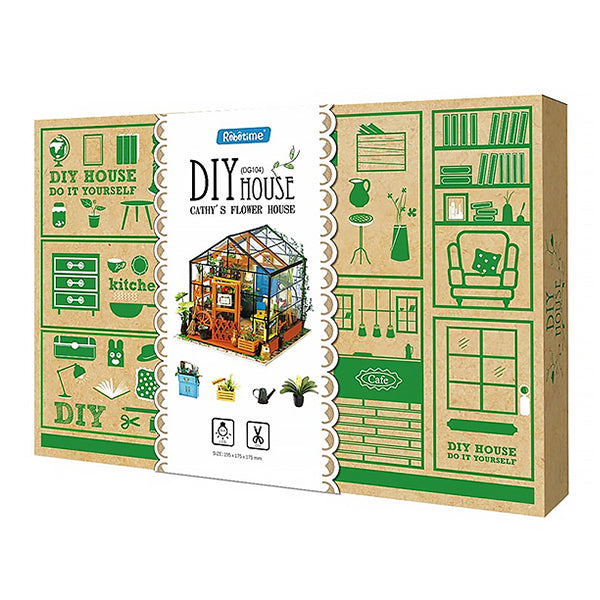 Rolife Cathy's Flower House - Maison Miniature | Moshi Moshi Paris