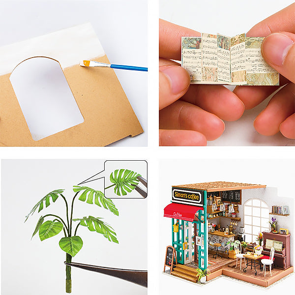 Rolife Simon's Coffee - Maison Miniature | Moshi Moshi Paris