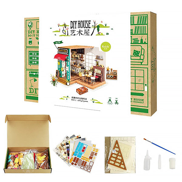 Rolife Simon's Coffee - Maison Miniature | Moshi Moshi Paris