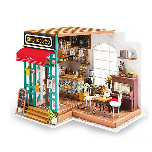 Rolife Simon's Coffee - Maison Miniature | Moshi Moshi Paris