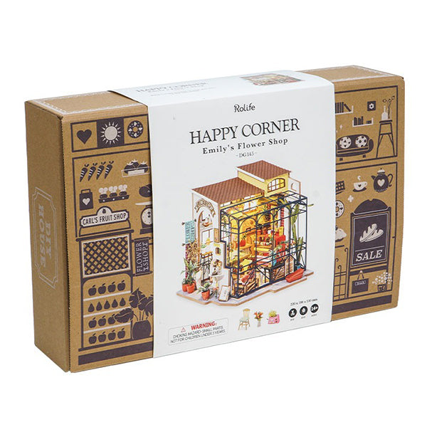 Rolife Emily's Flower Shop - Maison Miniature | Moshi Moshi Paris