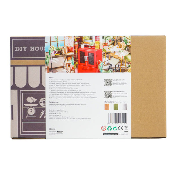 Rolife Emily's Flower Shop - Maison Miniature | Moshi Moshi Paris